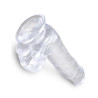 King Cock Gode transparent king Cock 13.5 x 3.5cm